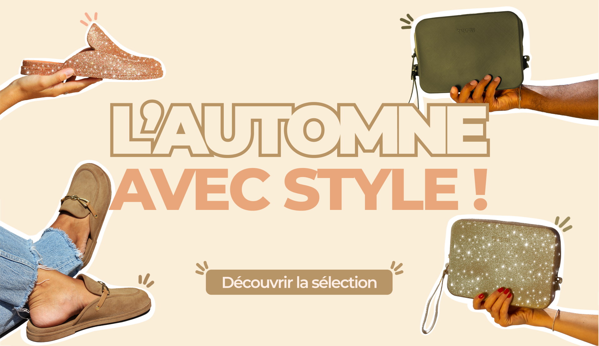 L'automne avec style chez Cactoès, mules, pochettes, mocassins…